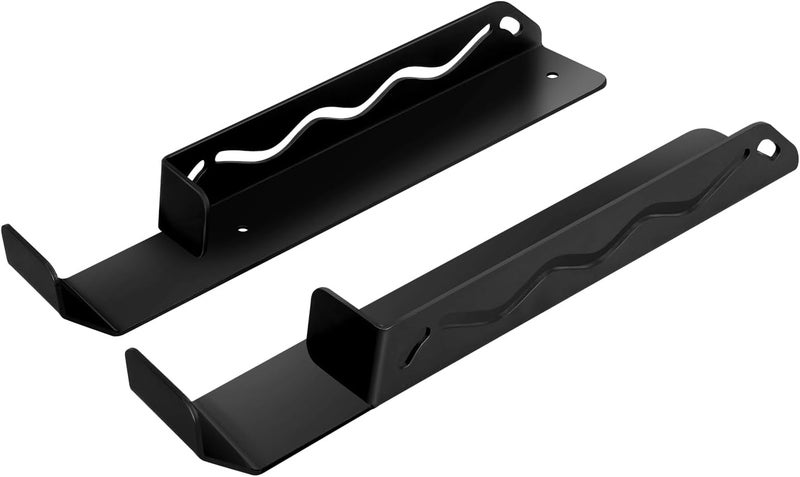 OMMUU Floor Jack Stand Rack Wall Mount Organizer for Enclosed Race Trailer Accessories，Truck Hydraulic Trolley Jack Holder Storage Rack Brackets Tower Car Tool（No Screws Installed - Image 1
